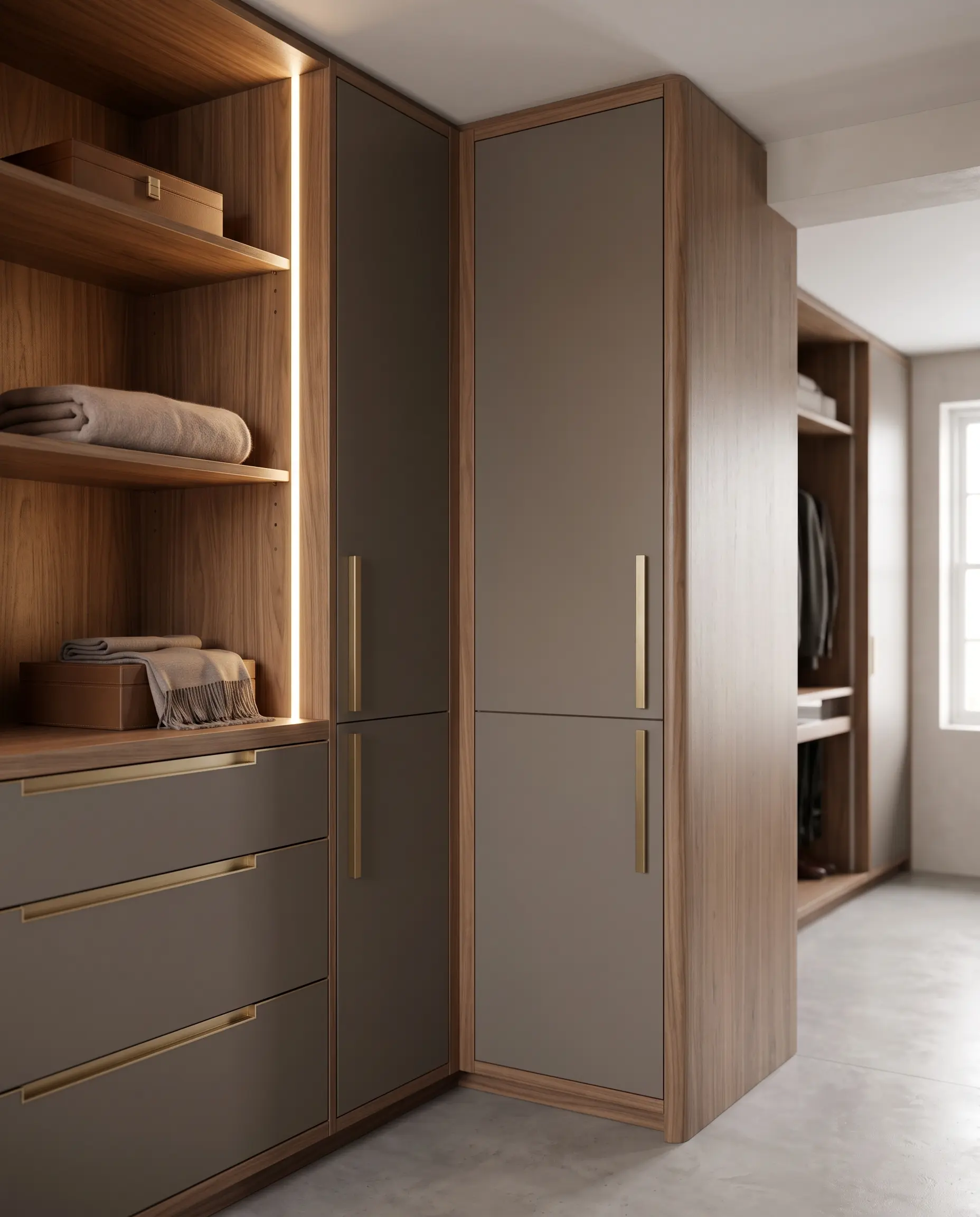 Professional installation of luxury cabinetry